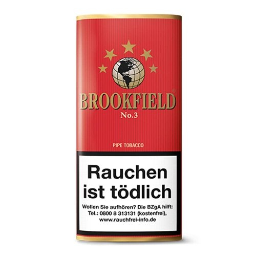 Brookfield Pfeifentabak No.3 50g Päckchen