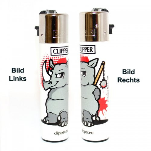 Clipper Feuerzeug Animals Mad  4/4