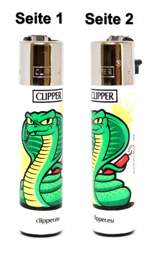 Clipper Feuerzeug Animals Mad 3/4