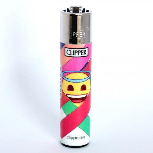 Clipper Feuerzeug EmojiMix2 Unschuldig Smiley - 4/4