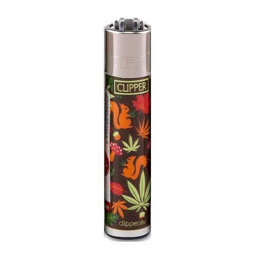 Clipper Feuerzeug Herbst Leaves - 1/4 