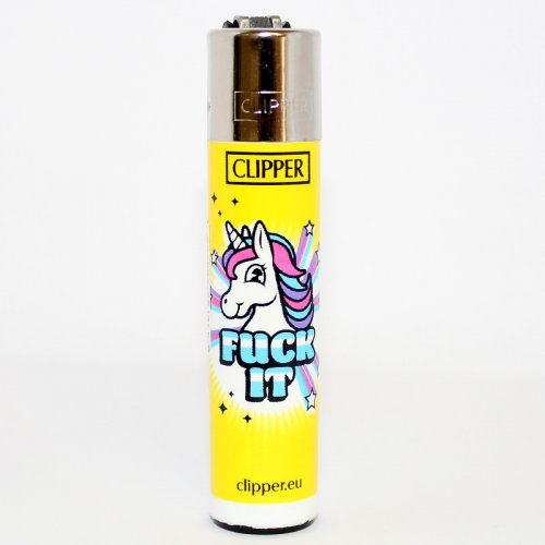 Clipper Feuerzeug Slogan 15 - 4/4 Fuck It