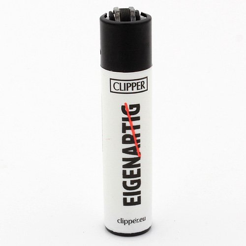 Clipper Feuerzeug Slogan 26 - 4v4 EIGENARTIG