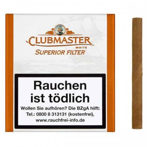 Clubmaster Zigarillos White Superior Filter