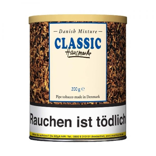 Danish Mixture Pfeifentabak Classic Hausmarke 200g Dose