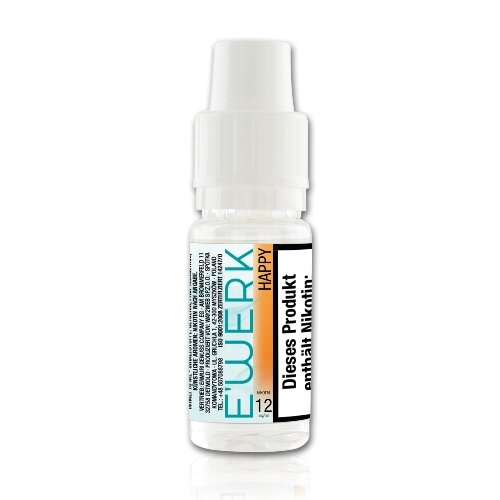 E-Liquid E WERK Happy Kirsche 12mg Nikotin