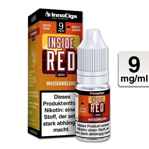 E-Liquid InnoCigs Inside Red Wassermelone 9mg Nikotin