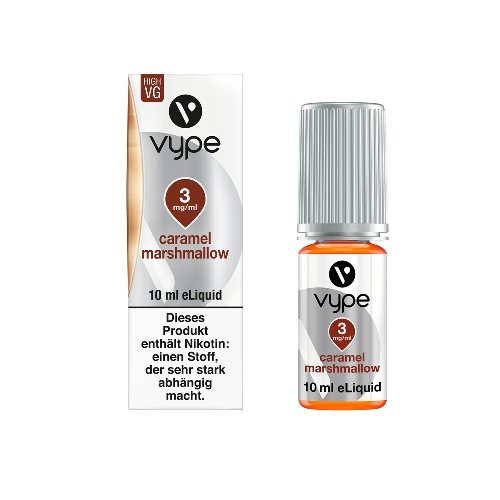 E-Liquid Vype Bottle Caramel Marshmallow 3mg DESSERT COLLECTION