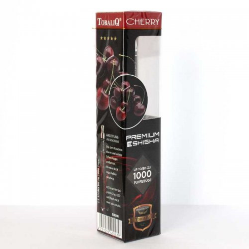 E-Shisha TOBALIQ Cherry 1000 Züge Premium