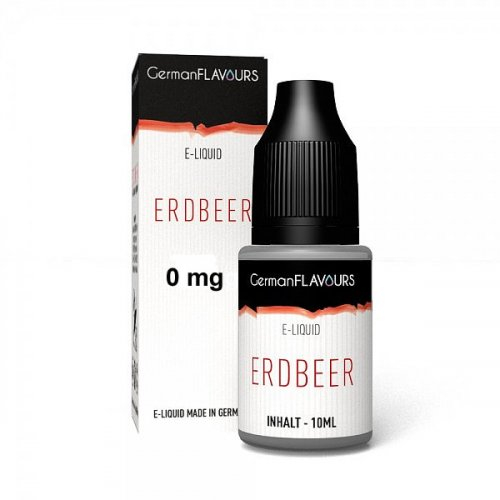 GF Erdbeer e-Liquid 0 mg Nikotin