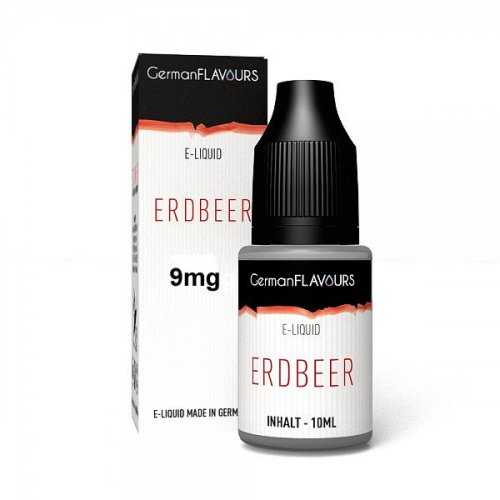 GF Erdbeer e-Liquid 9 mg Nikotin