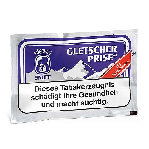 Gletscherprise Schnupftabak 25g Nachfüllpack