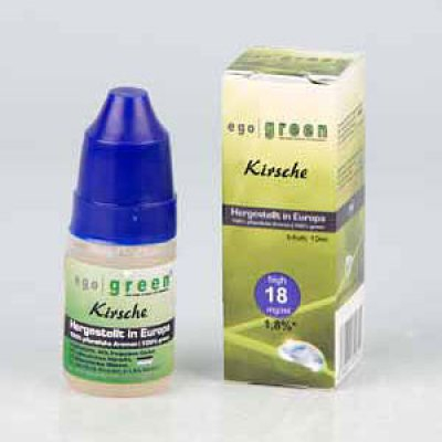 Ego Green Kirsche Flavor 18mg Nikotin