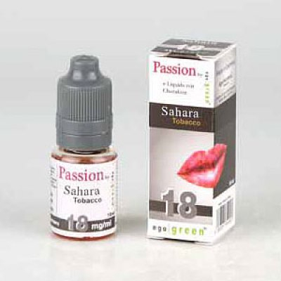 Liquid Ego Green Passion Sahara Tobacco 18mg Nikotin