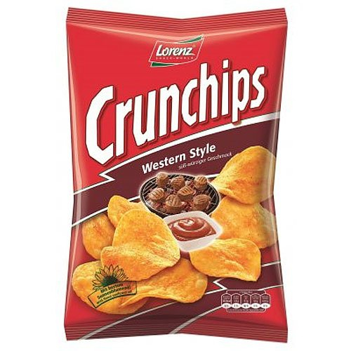 Lorenz Crunchips Western Style 150g Tüte