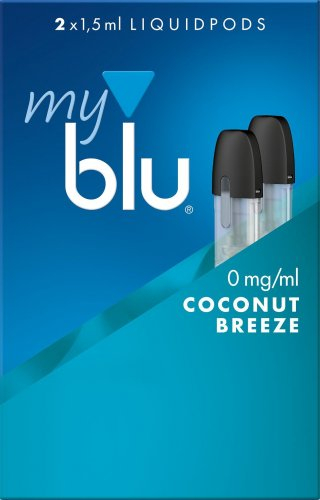 myblu Pods Coconut Breeze 0 mg 2er Pack