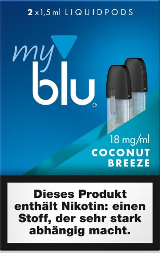 myblu Pods Coconut Breeze 18 mg 2er Pack