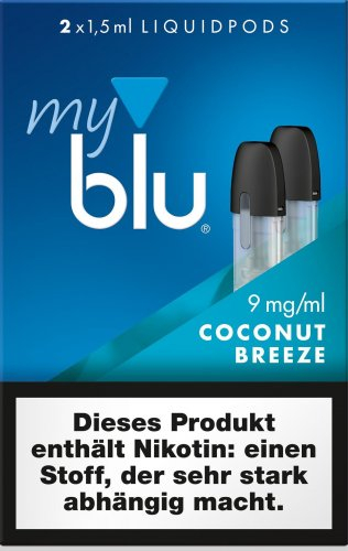 myblu Pods Coconut Breeze 9 mg 2er Pack