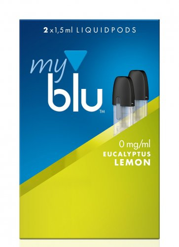 myblu Pods Eucalyptus Lemon 0 mg 2er Pack