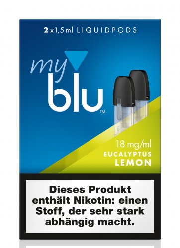 myblu Pods Eucalyptus Lemon 18 mg 2er Pack