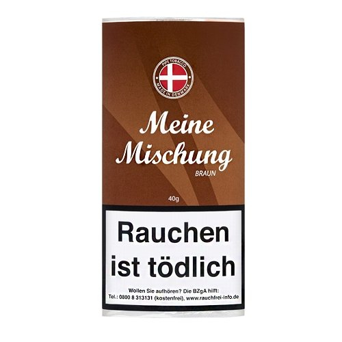 Meine Mischung Pfeifentabak Braun 40g Päckchen