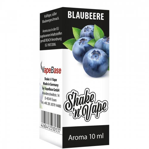 Nikoliquids Shake n Vape Aroma Blaubeere 10ml