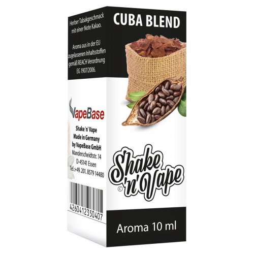 Nikoliquids Shake n Vape Aroma Cuba Blend 10ml