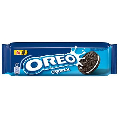 Oreo Keks aus zwei Kakaohälften 66g Pack