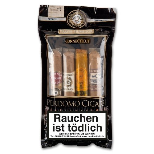 Perdomo Zigarren Connecticut Toro Humibag 4er