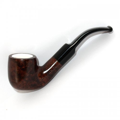 Pfeife mit Meerschaum-Einsatz braun 12