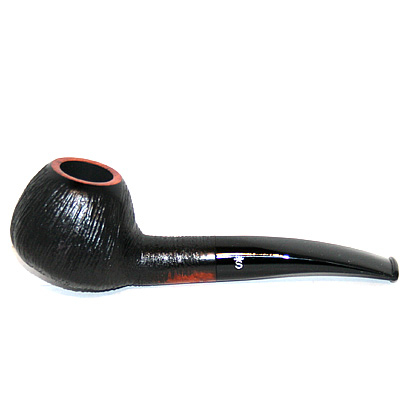 Stanwell Pfeife Brushed Black Rustico 9