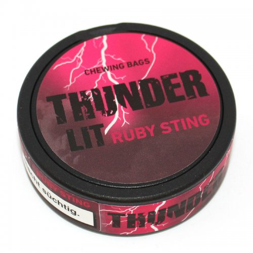 Thunder LIT Ruby Sting (ehem. Ultra Strong VERY RASPY) 17,6g Dose