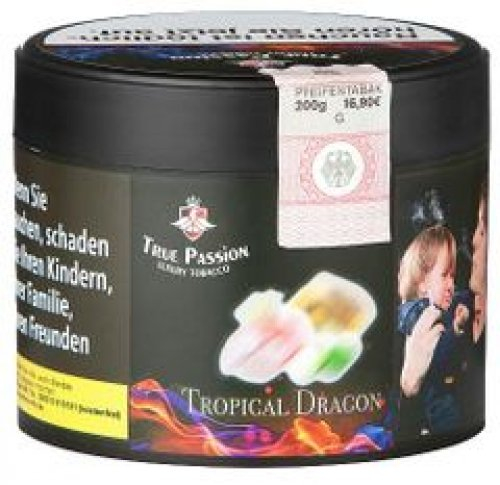 True Passion Tropical Dragon 200g Dose Wasserpfeifentabak