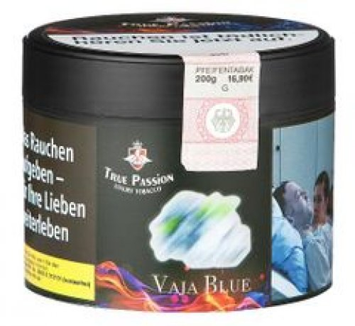 True Passion Vaja Blue 200g Dose Wasserpfeifentabak