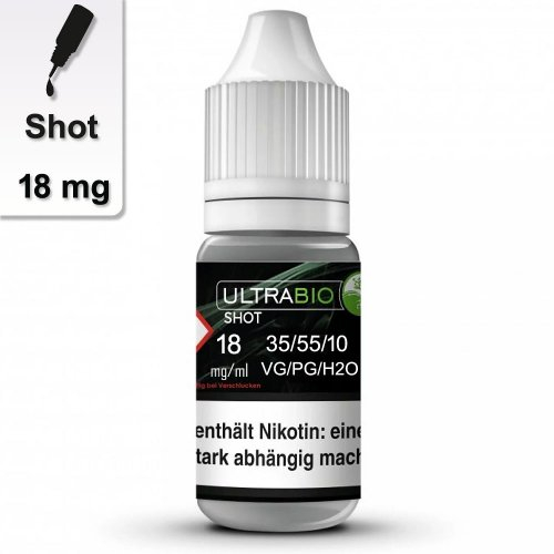 ULTRABIO Nikotin Shot 18mg 35/55/10