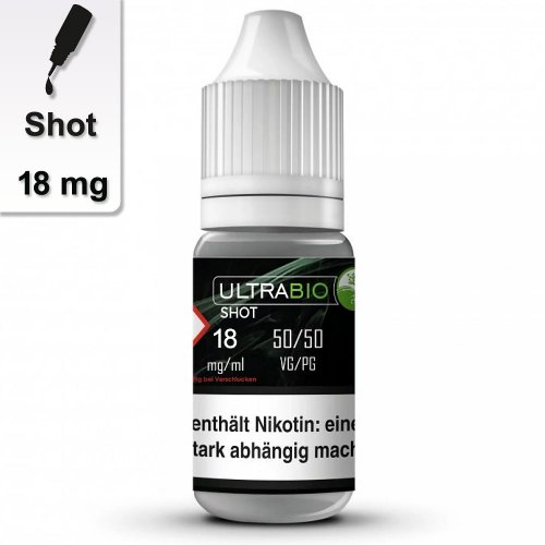 ULTRABIO Nikotin Shot 18mg 50/50