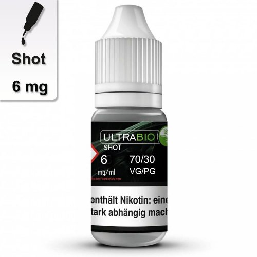 ULTRABIO Nikotin Shot 6mg 70/30