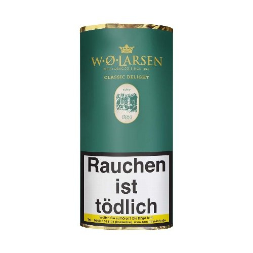 W. O. Larsen Classic Delight Pfeifentabak 50g Päckchen