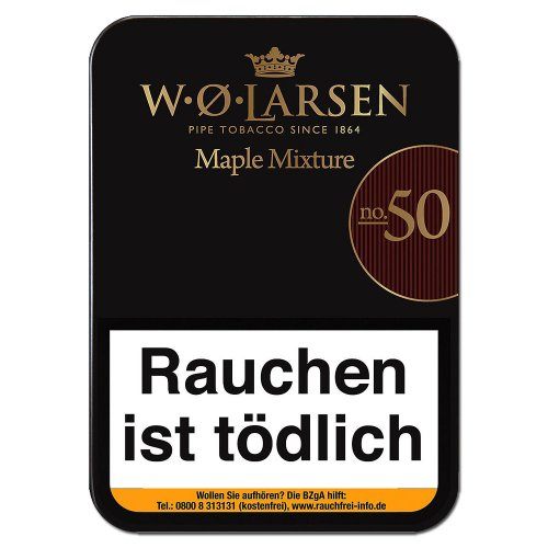 W. O. Larsen Maple Mixture No. 50 Pfeifentabak 100g Dose