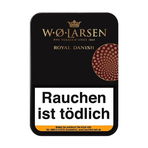 W. O. Larsen Royal Danish Pfeifentabak 100g Dose