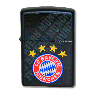 Zippo Feuerzeug FC Bayern Schwarz