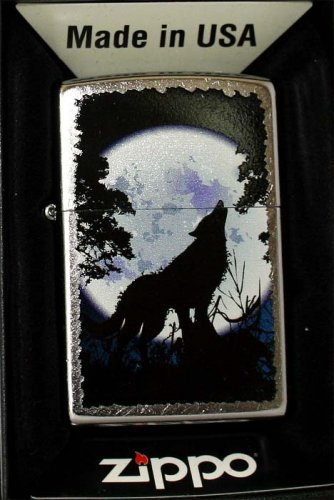 Zippo Feuerzeug Howling Wolf