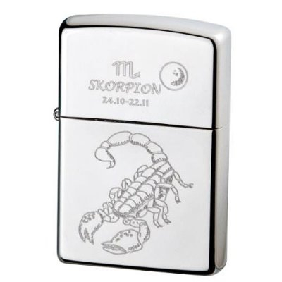 Zippo-Feuerzeug Sternzeichen Skorpion