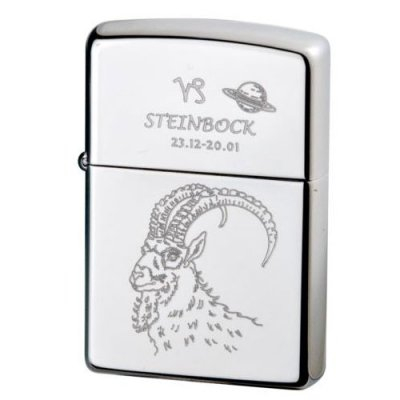 Zippo-Feuerzeug Sternzeichen Steinbock