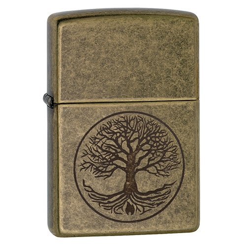 Zippo Feuerzeug Tree of Life Antique