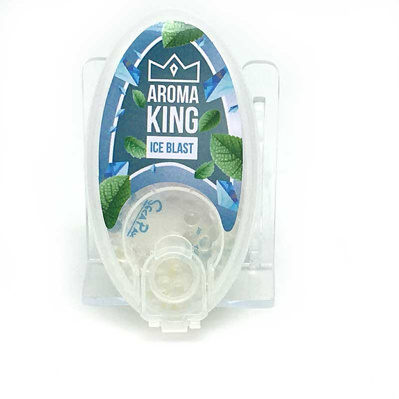 Aroma King Ice Blast Aromakapseln 100 Stück mit Stick