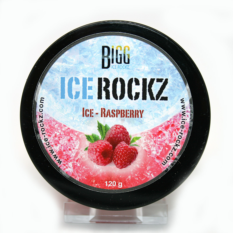 BIGG Ice Rockz Dampfsteine Ice-Raspberry 120g, ohne Nikotin