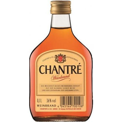 Chantre Weinbrand Glas/EW 0,1 l 36.00 %vol.