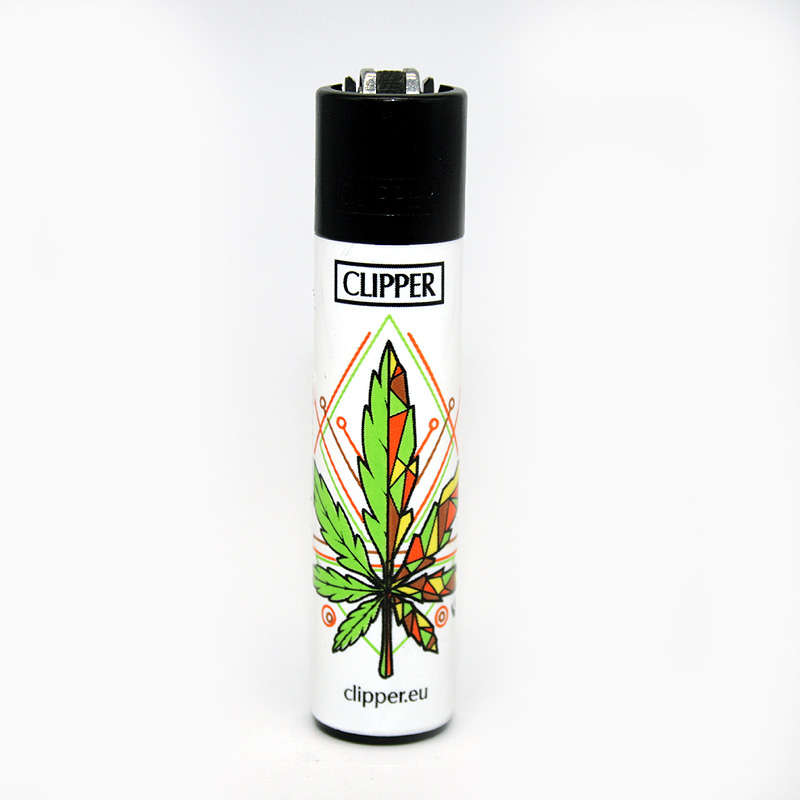 Clipper Feuerzeug Geometrical Leaves 3v4