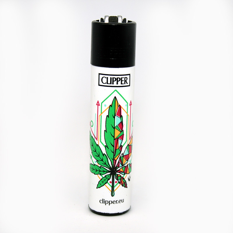 Clipper Feuerzeug Geometrical Leaves 2v4